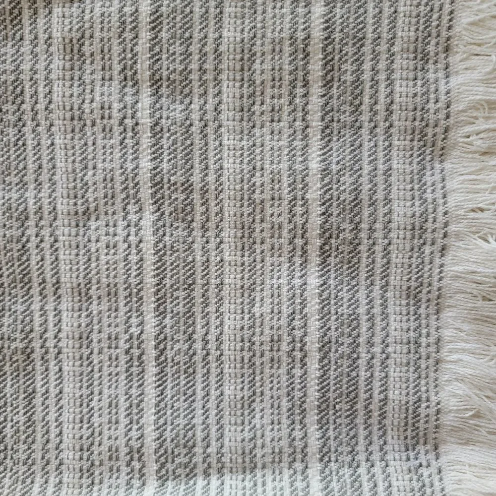 COPY - COPY - COPY - Au Natural 100% cotton grey and winter white 4 pack Fringe…